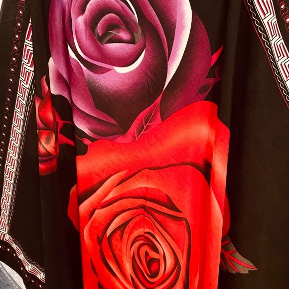 Nali Collection Sundress floral shift hi low OS Fits like Medium from top NWT - Picture 8 of 10